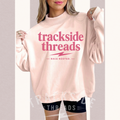 Trendy Trackside Pink Mock-Neck