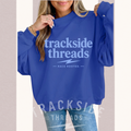 Trendy Trackside Blue Mock-neck