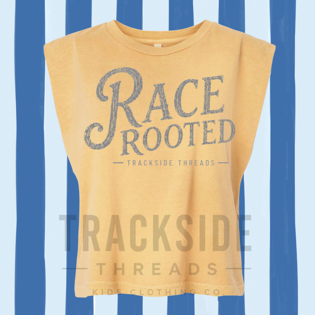 Race Rooted Muscle Tee (mustard)