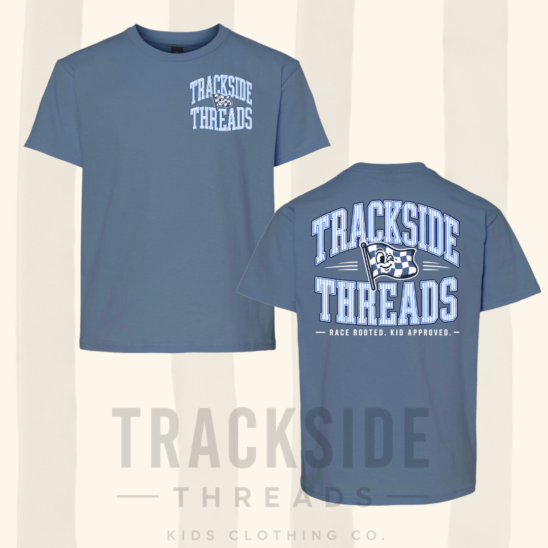 Trackside checkered tee