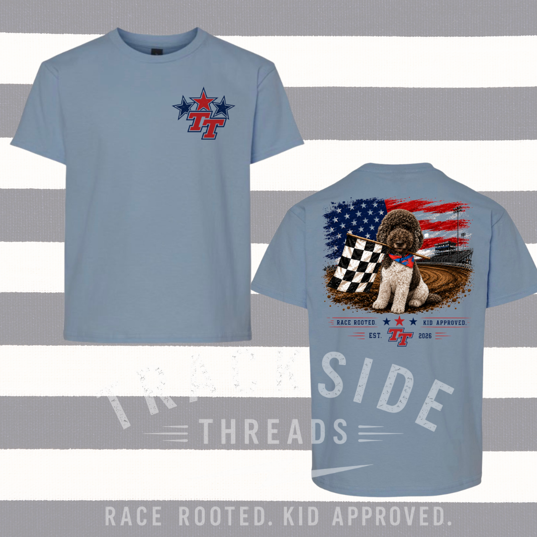 Diesel the dirt track doodle tee