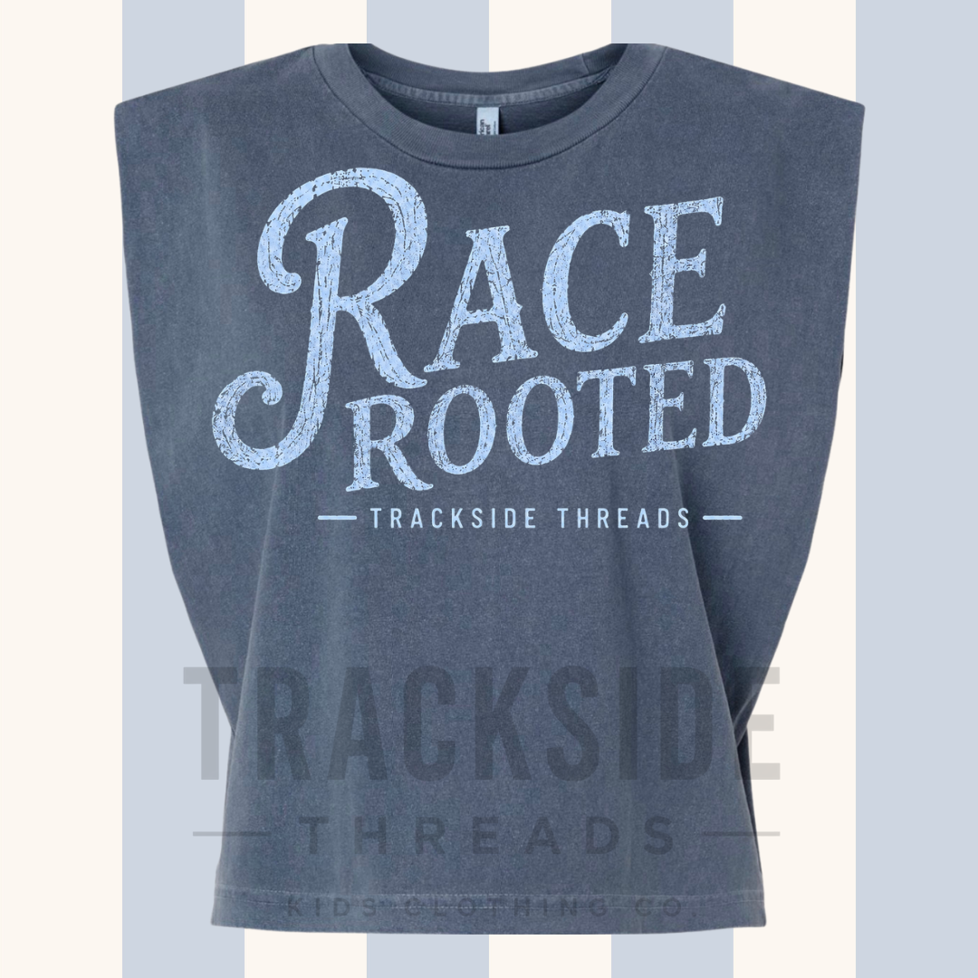 Race Rooted Muscle Tee (navy)