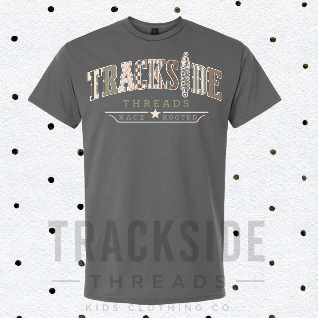 Trackside shock neutral tee