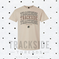 Victory Lane Varsity Tee- Green helmet
