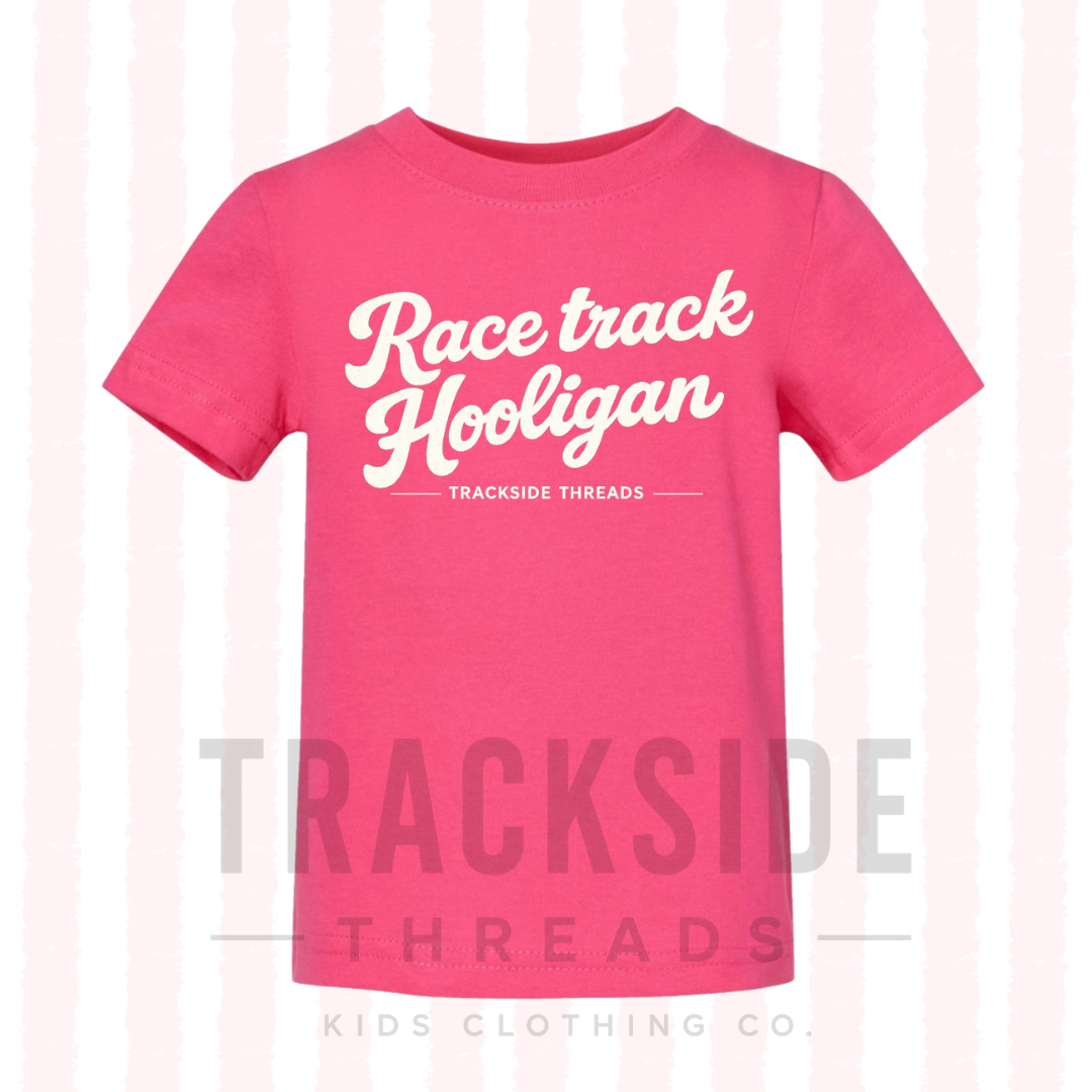 Race Track Hooligan Tee (Pink)