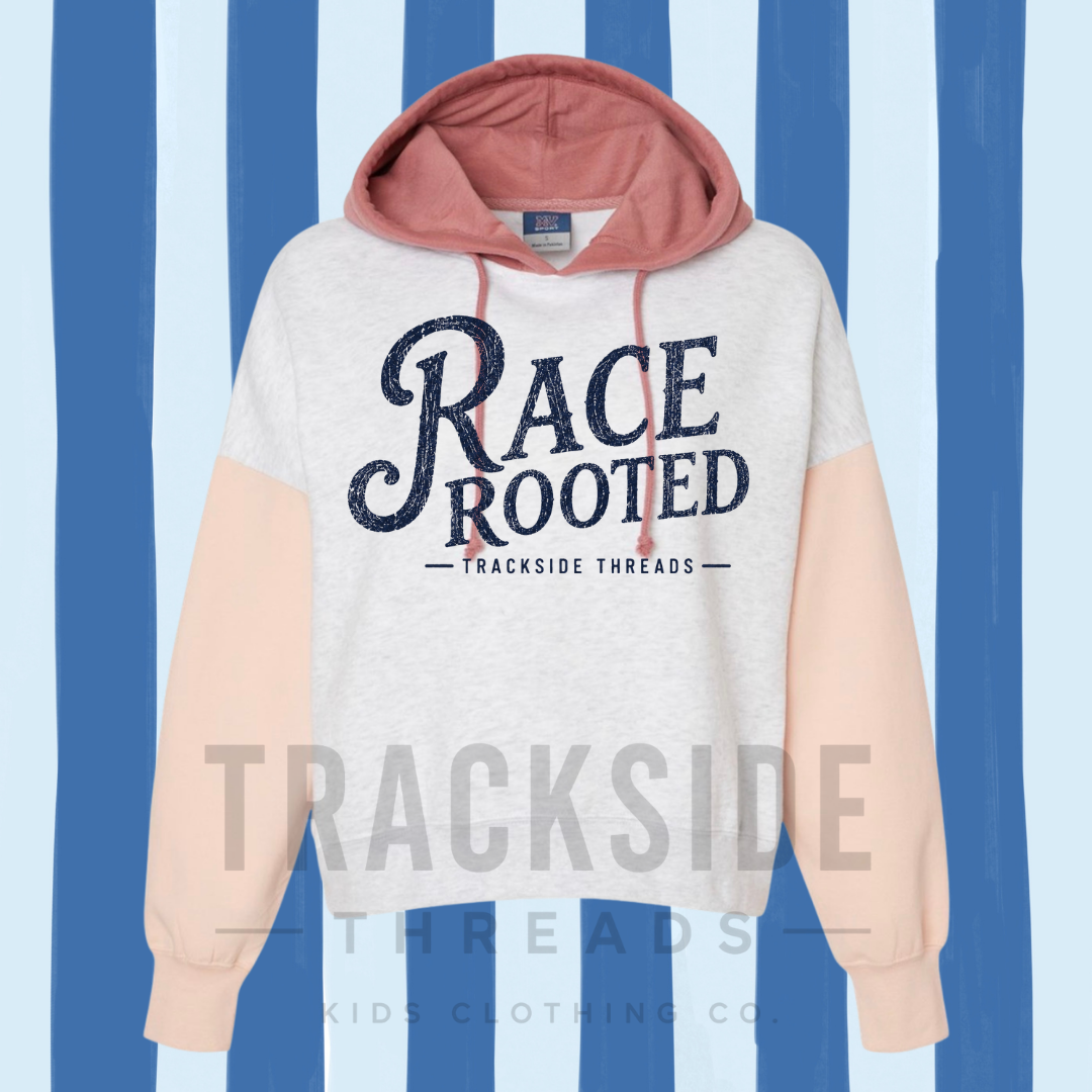 Color Block Race Rooted Sweatshirt