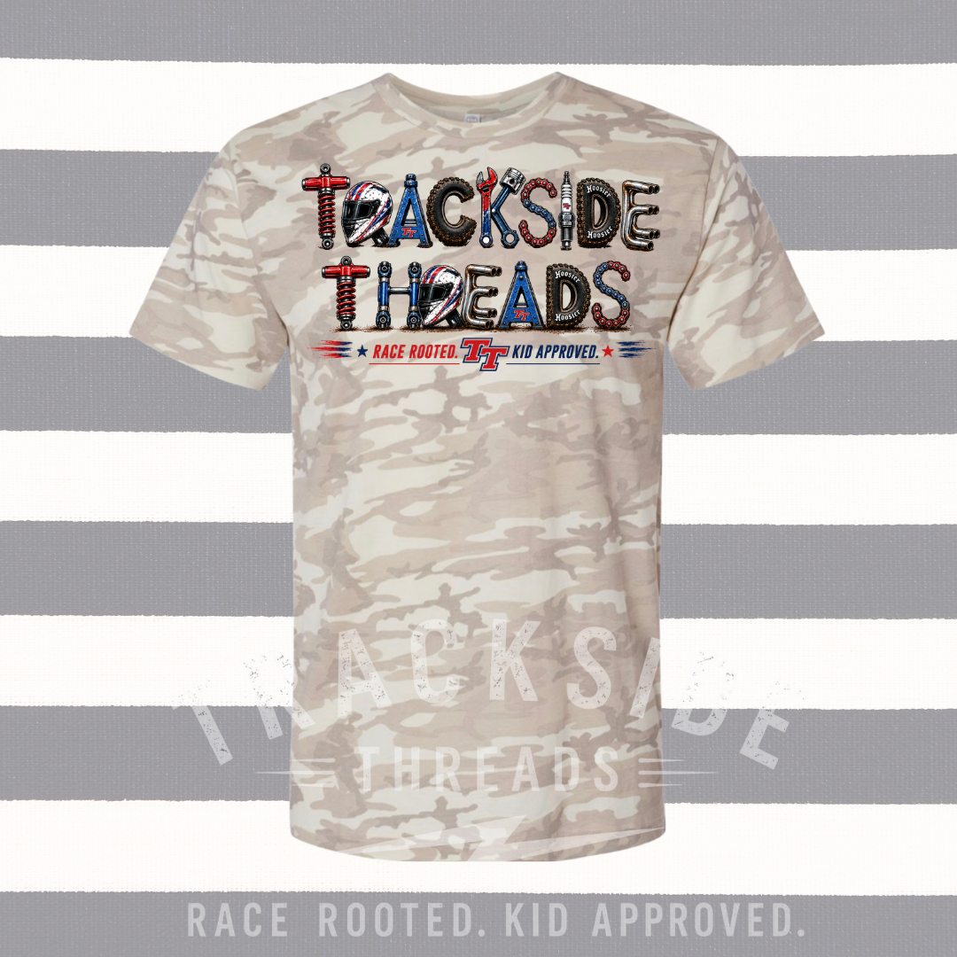 Built Trackside Camo tee
