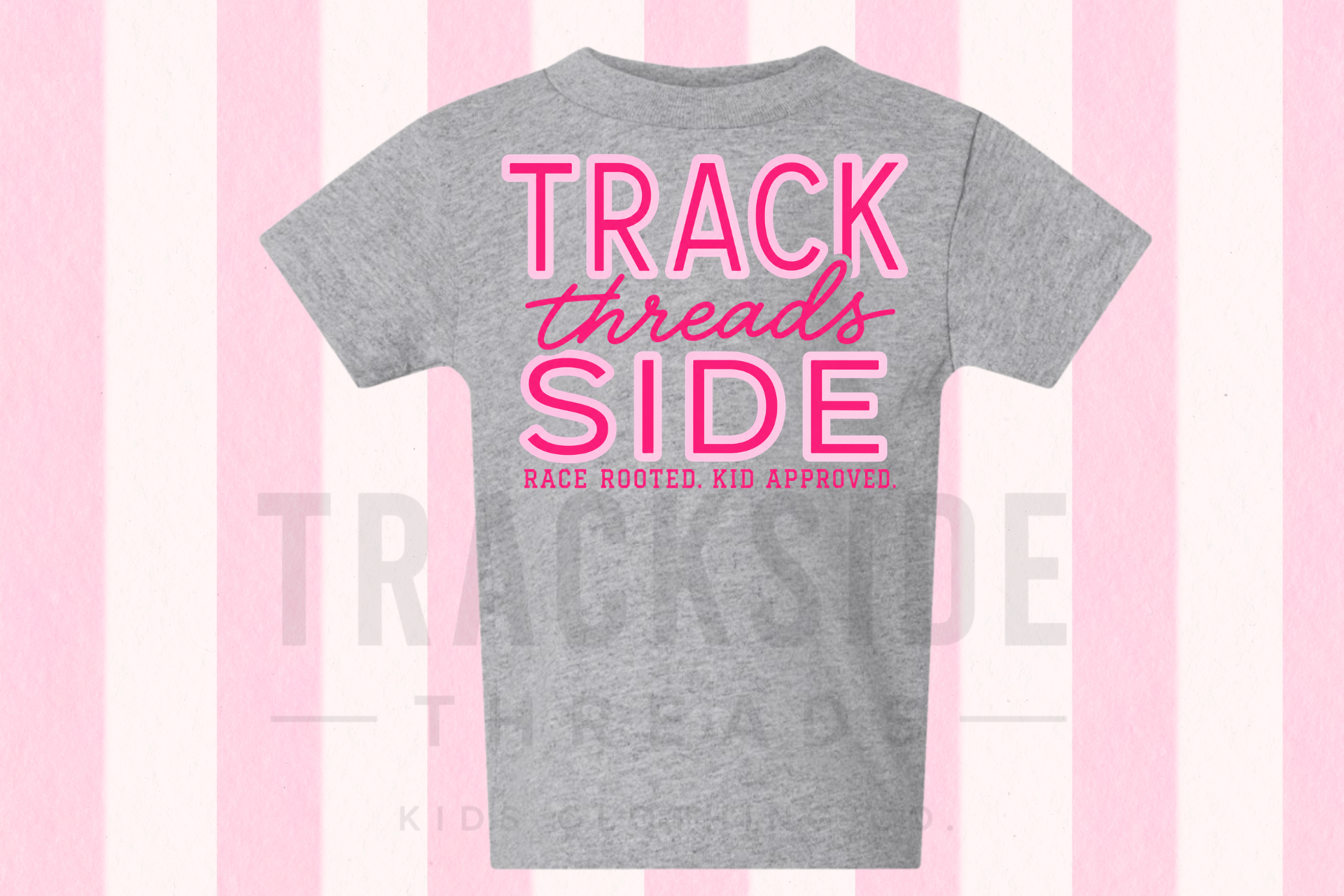 Neon Pink Trackside Original Tee