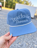 Trendy Trackside Rope Hat (Blue Jean)