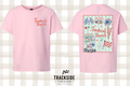 Little Miss Checkered Tee (Sprint Car)