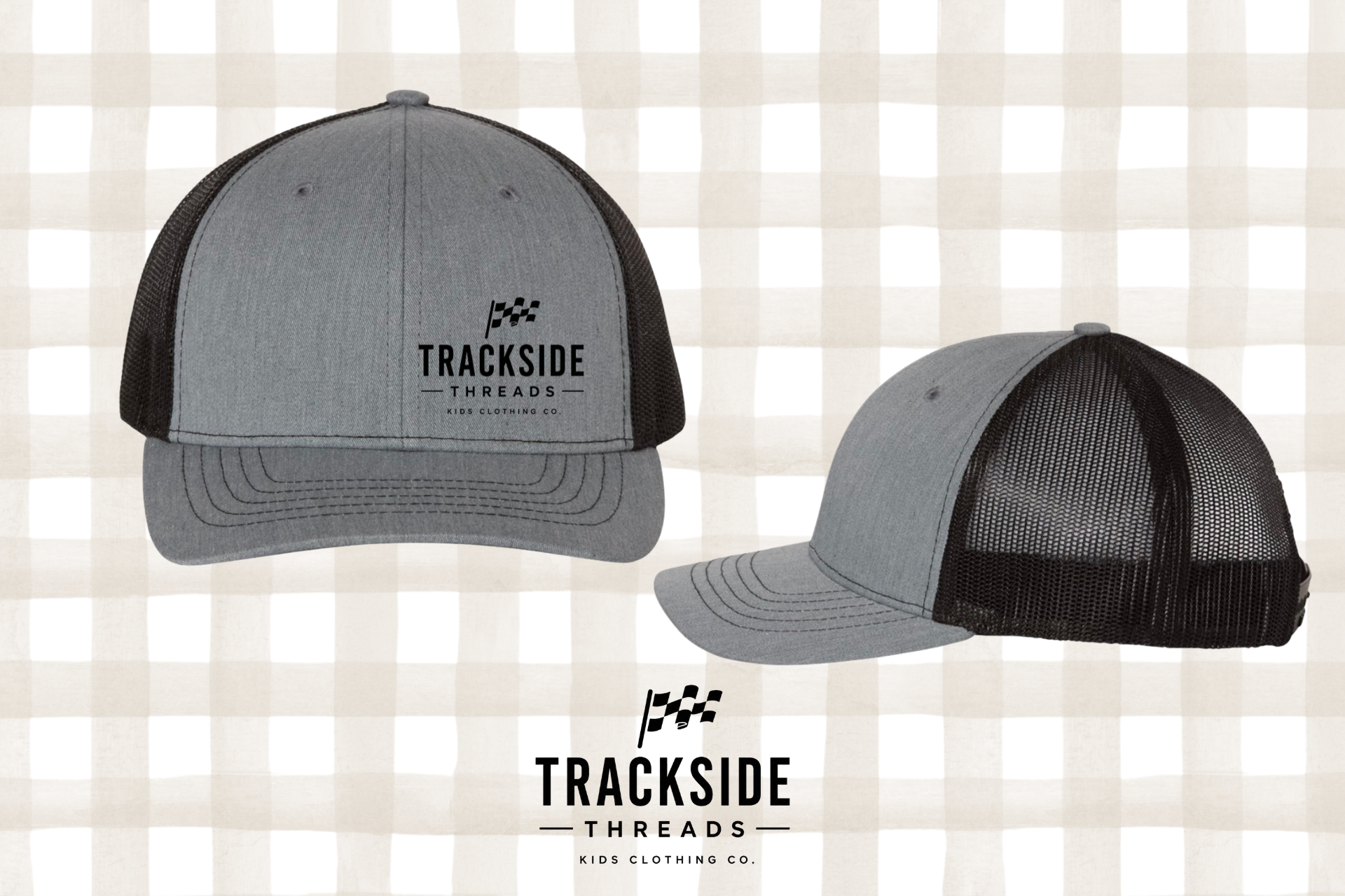 Charcoal Trackside Original Youth Hat