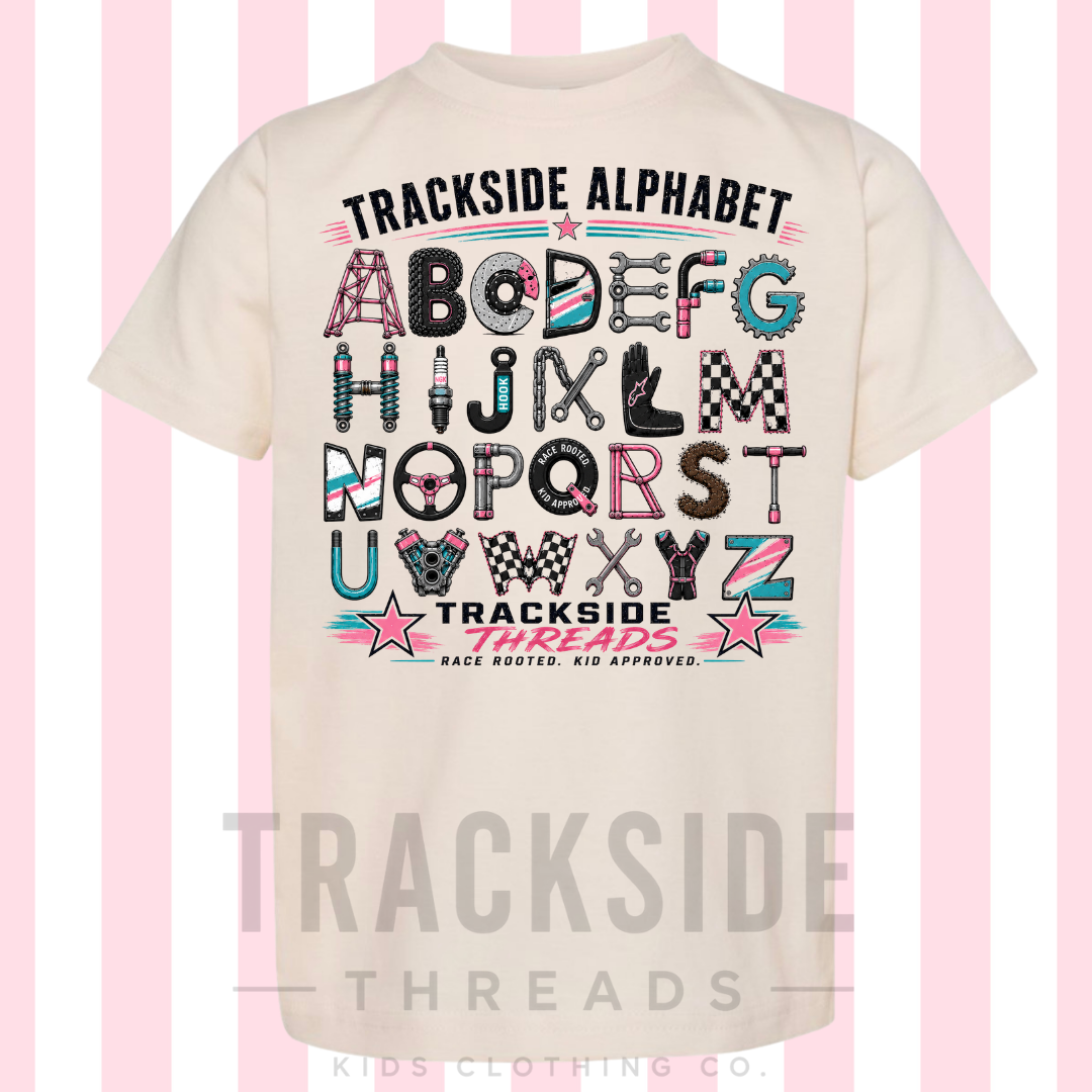 Trackside Alphabet girl