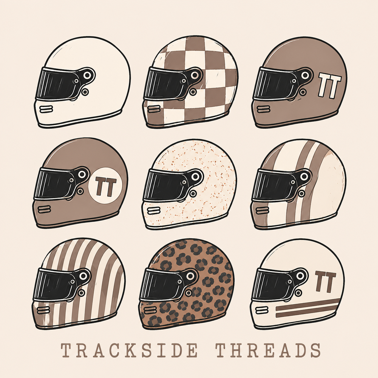Trackside lid tee- neutral