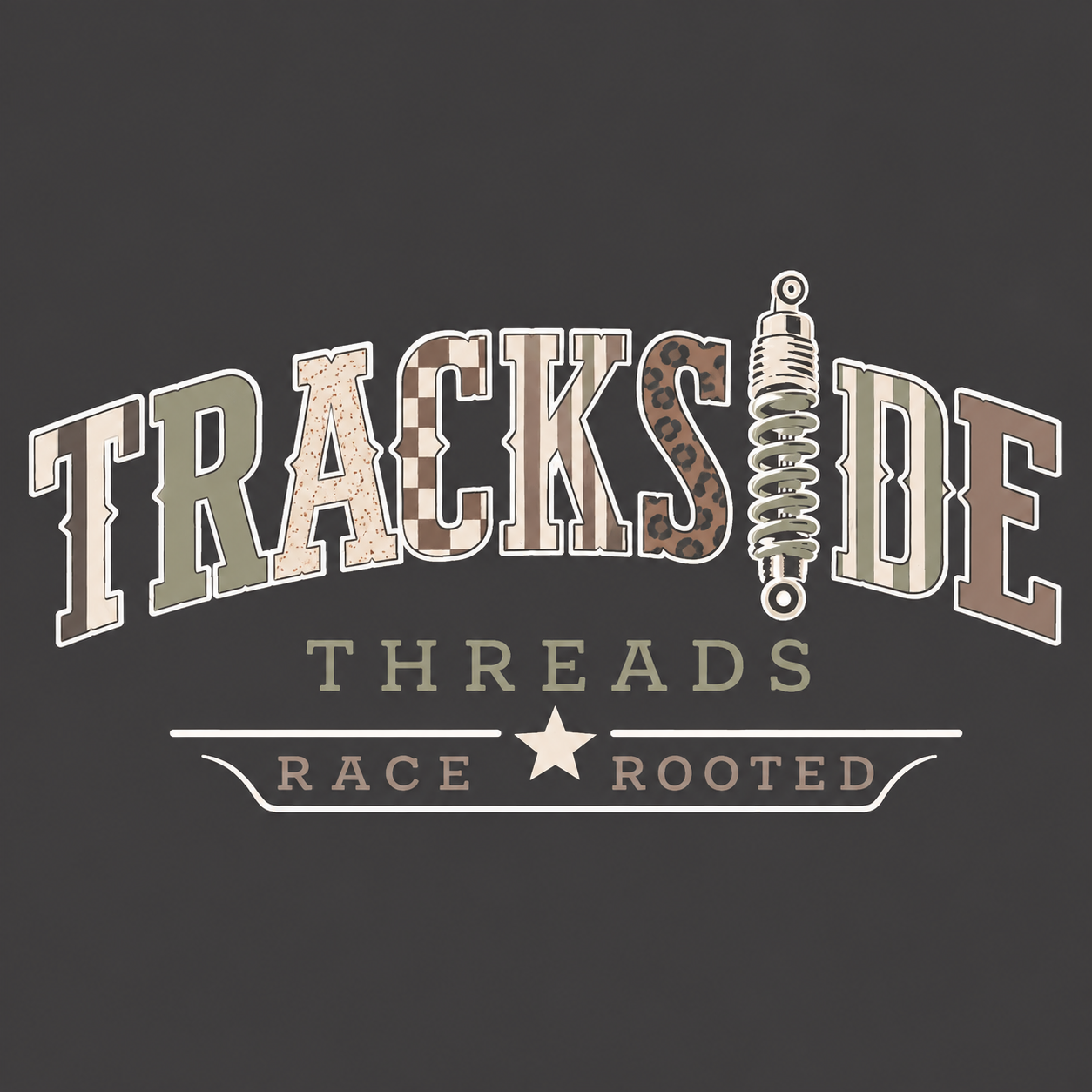 Trackside shock neutral tee