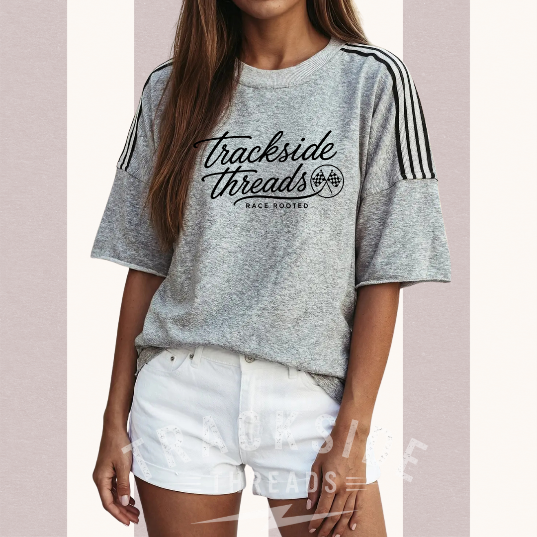 Trendy Trackside Oversized tee