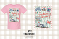 Tiniest Fans Little Miss Checkered Tee