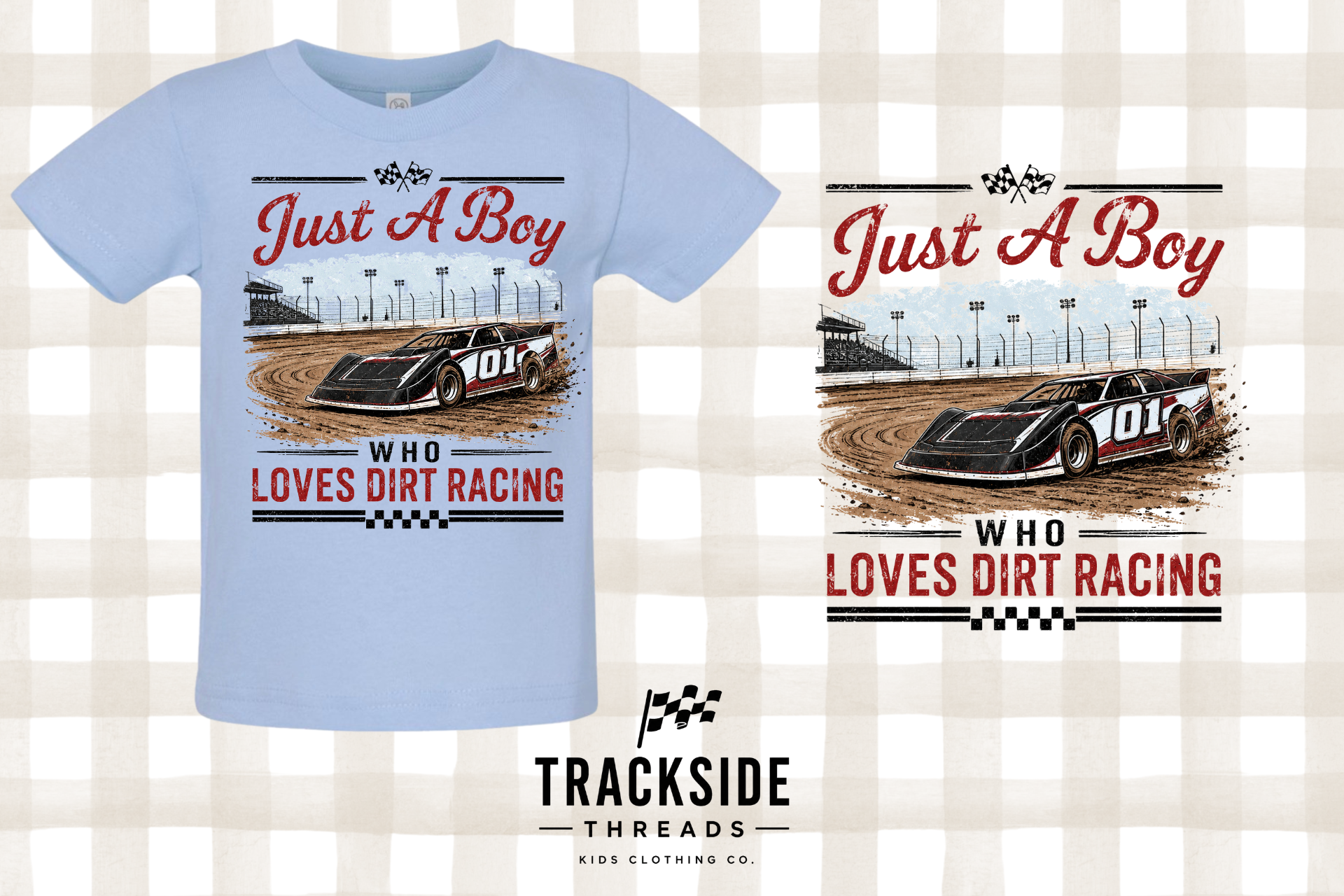Tiniest Fans Race Rooted Tee