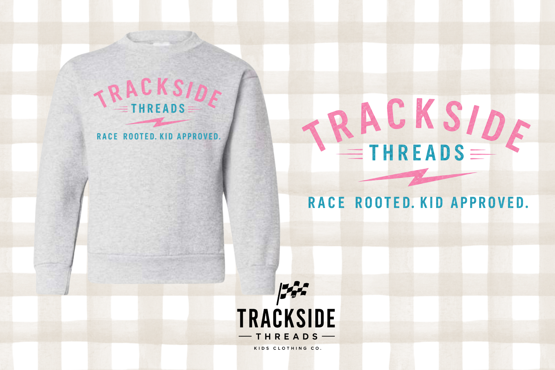 Neon Race Day Essentials Crew