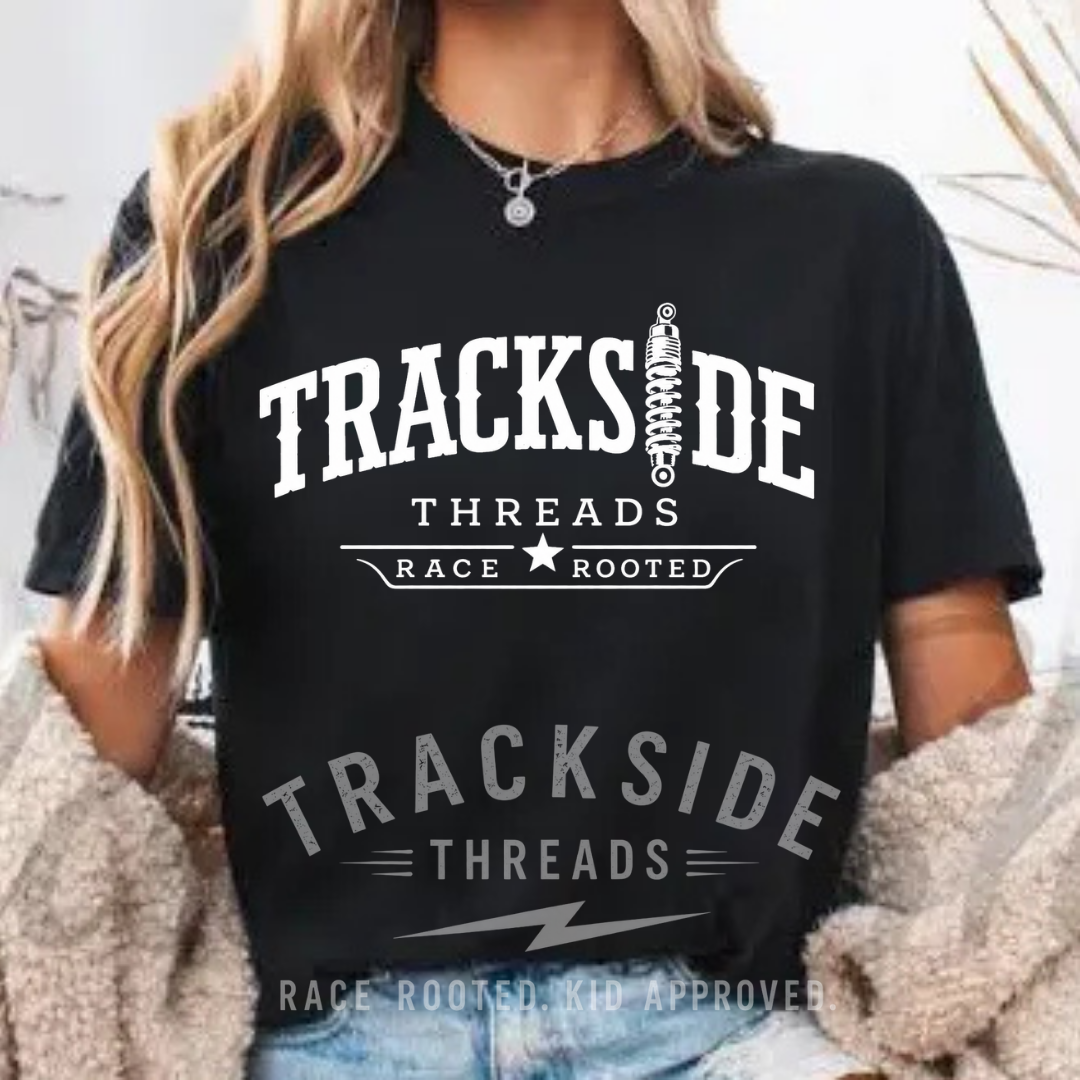 Black Suspension Tee Women's