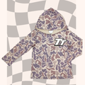 TT Kids Camo Hoodie (small logo)